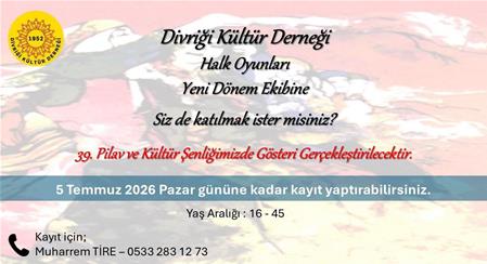 DKD Halk Oyunları Ekibi Yeni Dönem Kayıtları